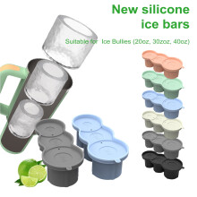 Szilikon hengeres jégforma tálca 20-40oz-os poharakhoz