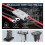 2X 50A Battery Quick Disconnect Connector with 8AWG Wire and Mounting Bracket Extension Cable Connector Kit 7