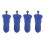 Golf Hybrid Club Blue Head 4 Pieces 1