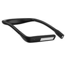 Lampe de lecture LED Poaug pour chambre Ă coucher, double tĂŞte, bras flexible,