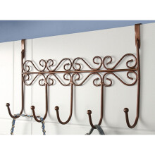 Over-Door Towel Hanger with 5 Hooks