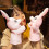 Bunny Hand Puppet Toy with Active Mouth, Plush, 1 piece 5