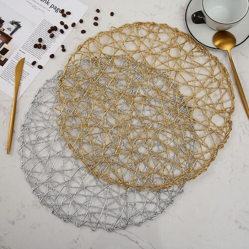 Feiona round table mat heat-insulating non-slip placemat
