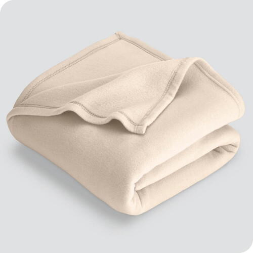 Polar Fleece Blanket King Size Grey