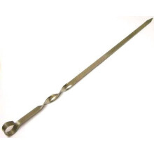 Shish Kabob Skewer Heavy Duty Stainless 24 Inch