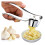 Stainless Steel Garlic Press 4-in-1 1