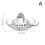 Glass Lemon Squeezer Traditional Manual 14cm 18cm 1