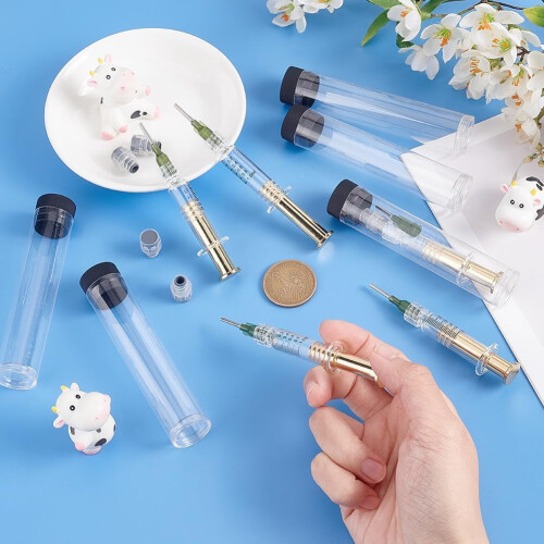 Seringi de sticlă cu vârf bont Luer Lock 1ml 5 buc 2