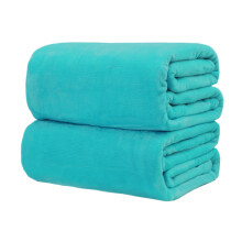 TEVEQ fluffy fleece dog blanket black