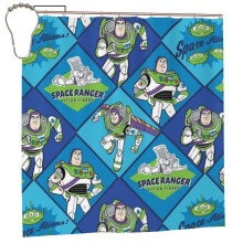 Buzz Lightyear shower curtain 72 x 72 inches waterproof