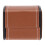 Leather Watch Box Square Jewelry Case Coffee 1