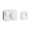Retractable Clothesline Wall Mounted 13.8 Ft White 1