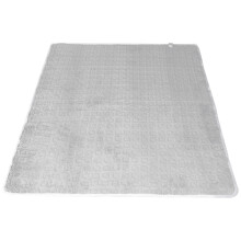 Electric Heated Flannel Blanket Beige 50x60 inches