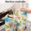 Tapete de banheiro Pioneer Flower Floral Antiderrapante 17x27 polegadas 5