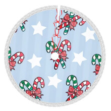 Christmas Tree Skirt 36 Inch Rustic Holiday Decor