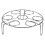 Stainless Steel Egg Steamer Rack 7-Egg Stackable 1