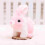 Educatief interactief loopkonijntje, roze, 8x6x4 inch. 4