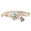 Feather Beads Dried Flower Charm Bracelet 1