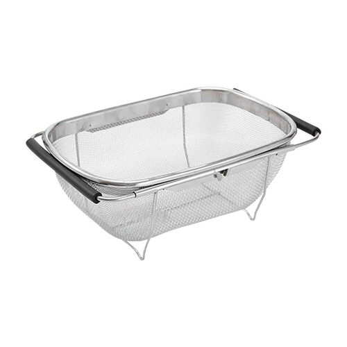 Zeceouar Stainless Steel Sink Colander with Handle
