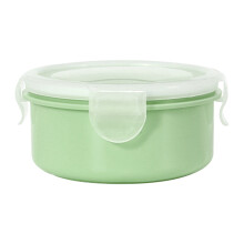 Mini elegant lunch box plastic rectangular 1 piece
