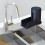 Diskmaskinens luftspaltskydd svart rampdesign 1 del 7