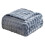 Coperta in peluche Bubble Bunny viola 3D in flanella 1