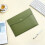 Waterproof Leather A4 Document Pouch with Hand Strap 5