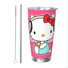 Hello Kitty insulated tumbler cup 20 oz
