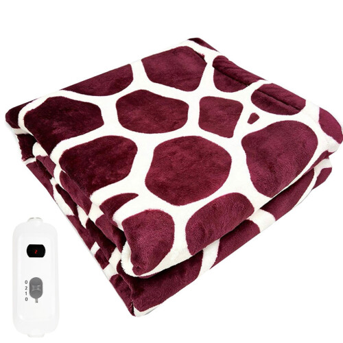 Electric Heated Blanket Soft Flannel 1 Pc