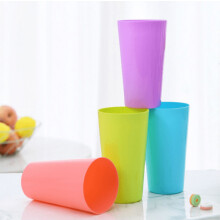 Plastic Tumblers BPA Free 17.5 oz Set of 12