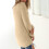 Women's Fuzzy Sweater Solid Color Long Sleeve Round Neck 6