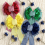 Gingham Hair Bows Ribbon Clips 7-inch 9 pcs 8