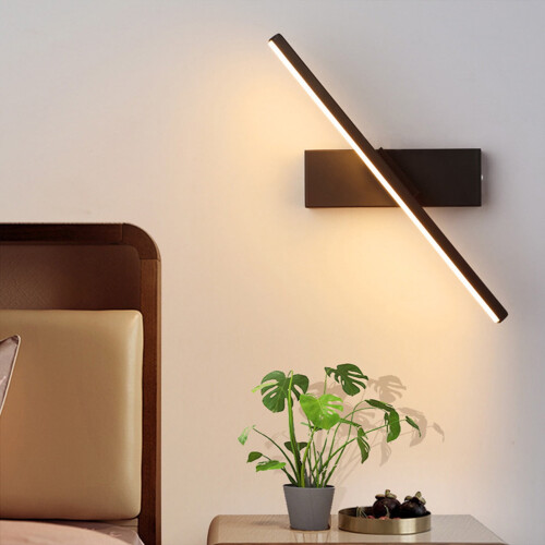 Applique murale LED 6W, 3 températures de couleur, rotation à 330