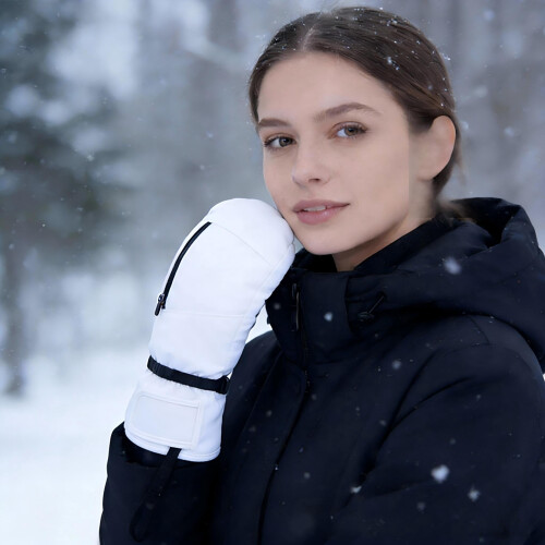 Wintersport-Skihandschuhe, isoliert, winddicht, warm 2