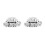 Crystal Rhinestone Button Flat Back Decoration DIY 15mm 80 Pcs Clear 7