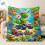 3D Dinosaur Flannel Throw Blanket 50x60 inches 1