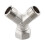 Copper Y Splitter Connector 1/2 Inch BSP 4