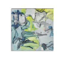 Affiche d'art abstrait Willem de Kooning, toile 24x24 pouces