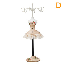 Lady Mannequin Jewelry Holder Rotating Stand 1pc