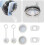 Silicone Stopper for Stanley Cup 2.0 40oz/30oz 6 Pcs 1