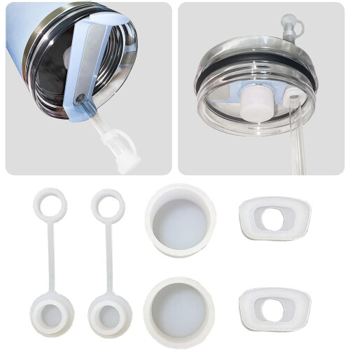 Silicone Stopper for Stanley Cup 2.0 40oz/30oz 6 Pcs