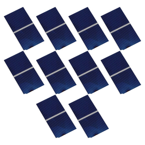Mini solcelle 0,5V polykrystallinsk 52 x 26 mm 100 stk. 1