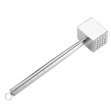 Mazo ablandador de carne de acero inoxidable (1 pieza)