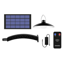 Solar Pendant Light with Remote Control 1 Pack