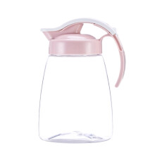 Pichet en plastique rose pour boissons chaudes ou froides, 1,5 L