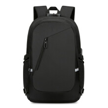 Capacity Travel Laptop Shoulder Bag Portable Waterproof Organizer with Anti-Theft Function for Carrying Laptop Black