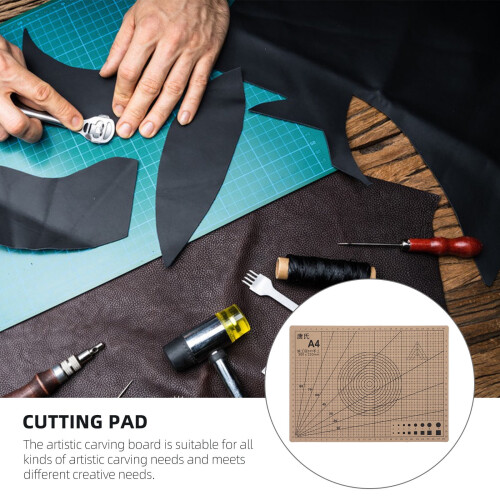 Handcrafted Mat Multi-Color Rectangle 1 Pack for DIY 1