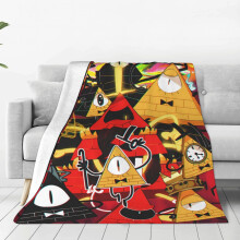 Couverture en flanelle Gravity Falls 50 x 60 pouces