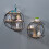 Nordic Iron Wall-Mounted Cubby Shelf 3-Tier 1