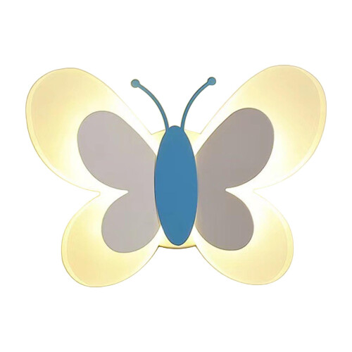 Applique murale papillon LED, lampe moderne et minimaliste, 1 pièce